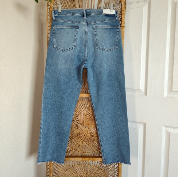 RE/DONE 70s stove pipe jeans in light stone - Picture 5 of 11
